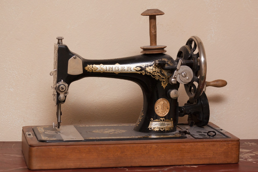 how to thread vintage singer sewing machine