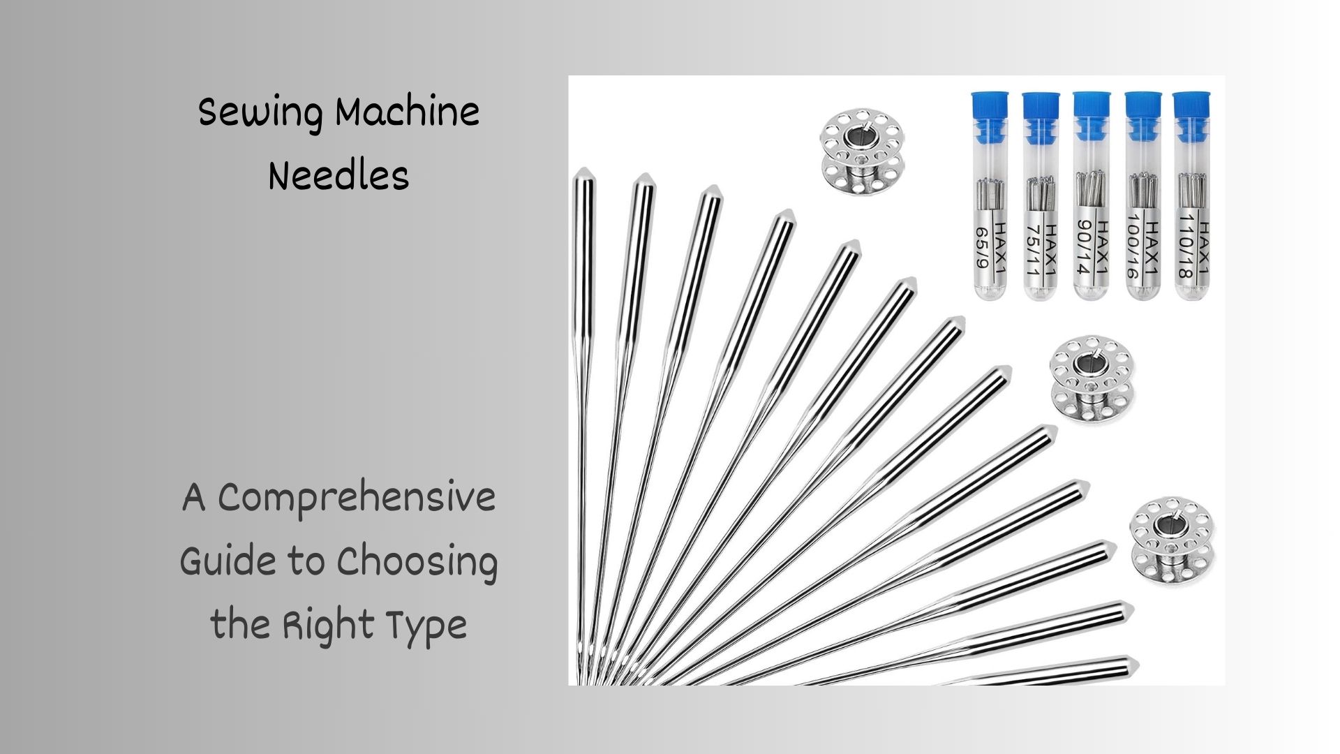 You are currently viewing Sewing Machine Needles: A Comprehensive Guide to Choosing the Right Type