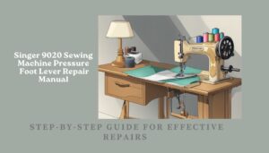 Read more about the article Singer 9020 Sewing Machine Pressure Foot Lever Repair Manual: Step-by-Step Guide for Effective Repairs